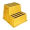 Us Weight Safety Step, 2 Steps, 501 lbs Load Capacity, Polyethylene, Yellow SS200A - alternate 1