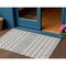 Homeroots 3' X 5' Linen Pink And Orange Geometric Washable Indoor Outdoor Area Rug 612190 - alternate 1