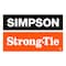 Simpson Strong-Tie Simpson Strong-Tie 15.5 in. H X 0.08 in. W 14 Ga. Steel Insulation Support IS16-R - alternate 5