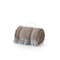 Homeroots 55" X 70" Chocolate And Gray Cotton Blend Woven Checkered Plush Throw Blanket with Fringe 633074 - alternate 5