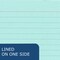 Roaring Spring Case of Colored Index Cards 3"x5", 100 per pack, Ruled on Front, Blank on Back, 3 Colors 83369cs - alternate 6