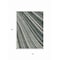Homeroots 3' X 5' Black Gray And Ivory Striped Washable Indoor Outdoor Area Rug 614959 - alternate 9