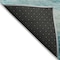 Homeroots 8' Teal Blue And Aqua Round Abstract Washable Indoor Outdoor Area Rug 604997 - alternate 8