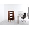 Homeroots 45" Brown Manufactured Wood Four Tier Etagere Bookcase 490169 - alternate 3