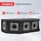 Pyle Pyle-Pro 6 Way DJ Speaker System, 300W Peak Power, 6 Tweeters, Full Range Audio, Black Finish PAHT6 - alternate 5