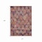 Homeroots 10' X 14' Rust Gold And Blush Aztec Washable Indoor Outdoor Area Rug 615793 - alternate 8