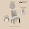 Manhattan Comfort 8-Piece Beever Dining Chair and Arm Chair in Taupe 8-DC103-TP - alternate 8