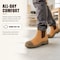 Handpoint 802 Mens 6 in Soft Toe Work Boots-Nubuck Leather Slip-On Safety Boots, 9 TAN802D-9 - alternate 9