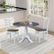 Whitewood Industries Extension Dining Tables, 45 in L, 38 in H, Parawood, 3 Piece Set K05-42DPT-C617-2 - alternate 6