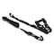 Keeper Extreme Webbing 1.25 in. W X 16 ft. L Black Ratchet Tie Down 1000 lb 2 pk 85450 - alternate 6