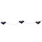 Celebrations Halloween 12 in. LED Trio of Bats Halloween Decor 15-02008A - alternate 1