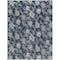 Homeroots 9' X 12' Navy Blue And Ivory Floral Indoor Outdoor Area Rug 551476 - alternate 1