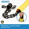 Us Weight ChainBoss Outdoor/Indoor Stanchion with 10 ft of Black Plastic Chain - Fillable Base, 6PK U2204PK6 - alternate 8