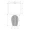 Monarch Specialties Lighting, 17"h, Table Lamp, White Rattan, Beige Shade, Transitional I 9855 - alternate 3