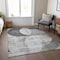 Homeroots 3' X 5' Gray And Charcoal Geometric Washable Indoor Outdoor Area Rug 604911 - alternate 9