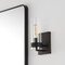 Jonathan Y Harper 4.5" 1-Light Modern Farmhouse Iron/Glass LED Sconce, Oil Rubbed Bronze/Clear, 2PK JYL9909B-SET2 - alternate 8