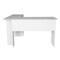 Homeroots 54" Gray Wood L Shape Computer Desk 723779 - alternate 7