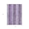 Homeroots 10' X 14' Purple And Lilac Striped Washable Indoor Outdoor Area Rug 617847 - alternate 8