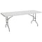 Simple Spaces Banquet Table, 6 ft OAW, 30 in OAD, 2914 in OAH, Steel Frame, Polyethylene Tabletop TBL-040 - alternate 1
