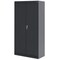 Sandusky Lee Janitorial Storage Cabinet, 66 in H, 30 in W, 18 in D, Swing, Keyed, Black, 4 Shelves VFC1301866-09 - alternate 5