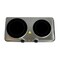 Megachef Electric Portable Heavy Duty Lightweight Dual Infrared Burner Cooktop Buffet Range in Steel MC-6206A - alternate 9