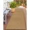 World Rug Gallery Concentric Frame Reversible Jute-Look Indoor/Outdoor Rug 2 ft x 7 ft Natural WR186NATURAL2X7 - alternate 1