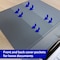 Bazic Products PVC-Free Slant-D Ring View Binder with 4-Pockets, 1", Black, 3PK 4171 - alternate 5