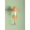 Mitzi Twila 1 Light Wall Sconce 8.5 In. Vintage Gold Leaf H868101-VGL - alternate 4