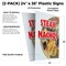 Signmission Steak Nachos, Plastic Signs Only 24 Inch x 36 Inch, Corrugated Plastic, 2PK CSB-2436-2PACK-Steak Nachos - alternate 2