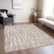 Homeroots 9' X 12' Brown And Ivory Abstract Washable Indoor Outdoor Area Rug 588502 - alternate 7