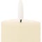 Homeroots Set of Four Ivory Flameless Pillar Candles, 4PK 633833 - alternate 5