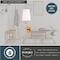 Vaxcel Camden 1 Light Gold Natural Brass Wall Sconce Fixture White Linen Fabric Shade, LED Compatible W0448 - alternate 10