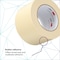 3M Masking Tape, 72 mm W x 55 m L, 5.2 mil Thick, Tan, Rubber Adhesive, 12 PK 2307 - alternate 7