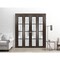 Sartodoors Sliding Closet Double Bi-fold Doors Planum 2132 Solid Core Modern Interior PLANUM2132DBF-CA-72 x 84 (4* 18x84) - alternate 5