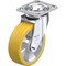 Blickle Swivel Plate Caster, PU, 6", 1100 lb. LEH-ALTH 150K-14 - alternate 1