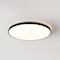 Jonathan Y Astrid 21.25" 1-Light Modern Minimalist Iron Circle Integrated LED Flush Mount, Black JYL7908A - alternate 11