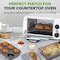 Nutrichef 6-Piece Toaster Oven Bakeware Set, Compact Non-Stick Stackable Baking Pan Set with Muffin Pans NCTOBS6 - alternate 5