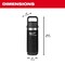 Milwaukee Tool Insulated Bottle, SS, 18 oz CAP, Black 48-22-8382B - alternate 16