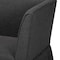Baxton Studio Randolph 3-Piece Fabric Upholstered Dining Nook Set, Dark Grey 267-14640-10840-ZORO - alternate 10