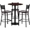 Flash Furniture Round Mahogany Bar Table, Rnd w/Mah Seats, 30", Laminate Top, Wood Grain MD-0017-GG - alternate 1