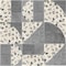 Daltile Pebble Oasis Natural Stone Art Deco Pebble Mosaic 11in x 11in in Honed Coal, 11PK PB37ARTDCPBMSHN - alternate 8