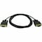 Tripp Lite 6FT NULL MODEM SERIAL DB9 RS232 CABLE ADAPTER GOLD M/F 6FT P454-006 - alternate 1