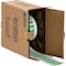 Brady PermaSleeve HX Heat Shrink Double Sided Wire Marking Sleeves, Green, 0.5 in. Dia x 2 in. W 2HX-500-2-GR - alternate 1