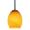 Access Lighting Brandy FireBird, Pendant, Oil Rubbed Bronze Finish, Amber Firebird Glass 28023-1R-ORB/AMBFB - alternate 5