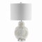 Jonathan Y Seashell Rosette 24" LED Table Lamp, Cream JYL1049A - alternate 8