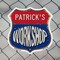 Signmission Patrick's Workshop, 12 Inch X 12 Inch, Plastic Sign SHI-P-12-489-PATRICK - alternate 6