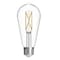 Bulbrite LED Filament PK of 4, 7.6 W Dimmable ST18 Light Bulb with Clear Finish and E26 Base - 4000K 776244 - alternate 9