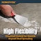 Powertec 4in Stainless Steel Drywall Joint Knife - Flexible Blade, Soft Grip, for Patching, Taping 72172 - alternate 4