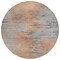 Homeroots 8' Salmon Gray And Charcoal Round Abstract Washable Indoor Outdoor Area Rug 587178 - alternate 8