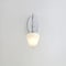 Vidalite Nimbus 1-Light Polished Nickle Wall Sconce Light with Snow White Glass Shades, Contemporary Style CE1013068 - alternate 8